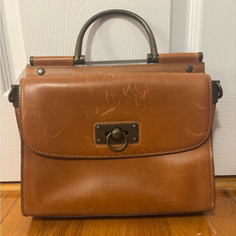 Frye Tan Crossbody Bag